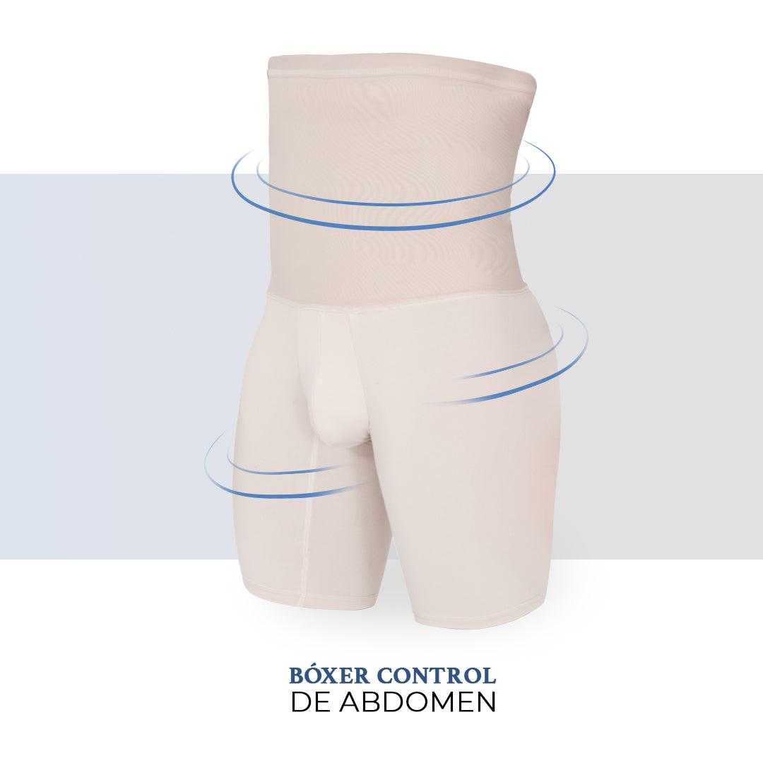 Bóxer de Control Abdominal para Hombre – Comodidad, Estilo y Moldeo Diario
