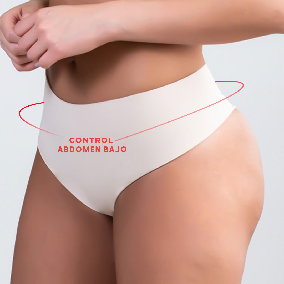 Paquete x 3 Tanga Control Abdomen Bajo – Moldeo Invisible y Confort Total