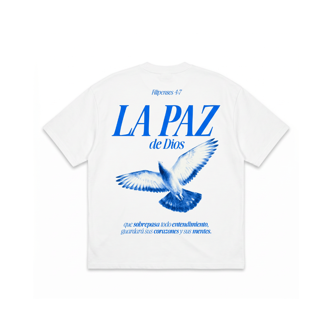 Tshirt oversized-LA PAZ DE DIOS-MUJER