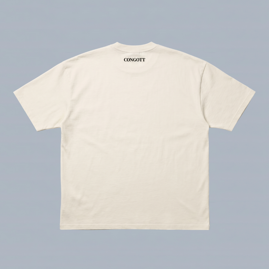 Tshirt oversized- CAMEL CRUZ JESUS / HOMBRE