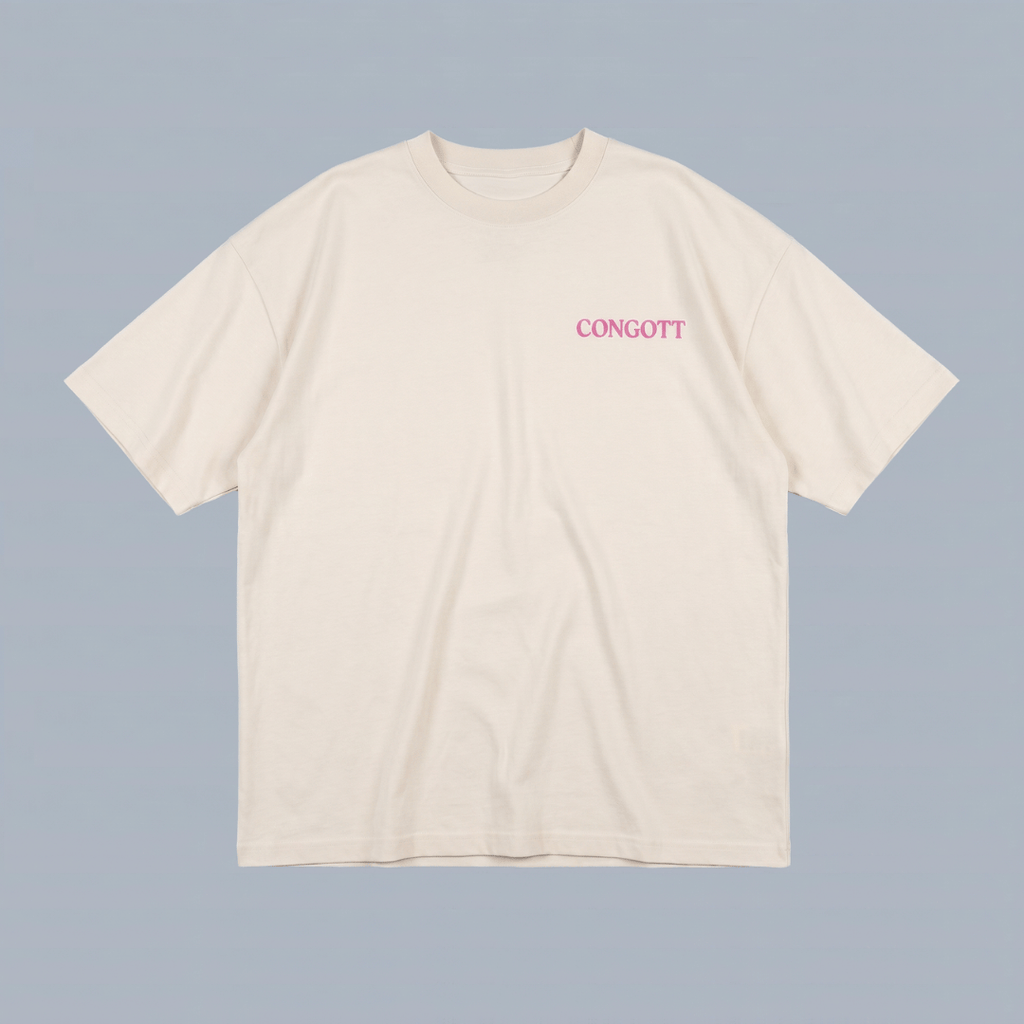 Tshirt oversized AL GLORY TO GOD / MUJER