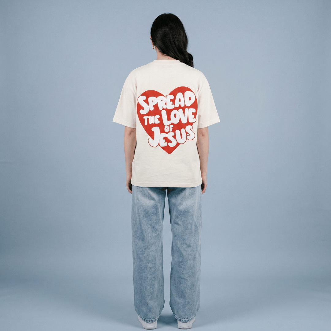 Tshirt oversized UPREAD THE LONE JESUS / MUJER