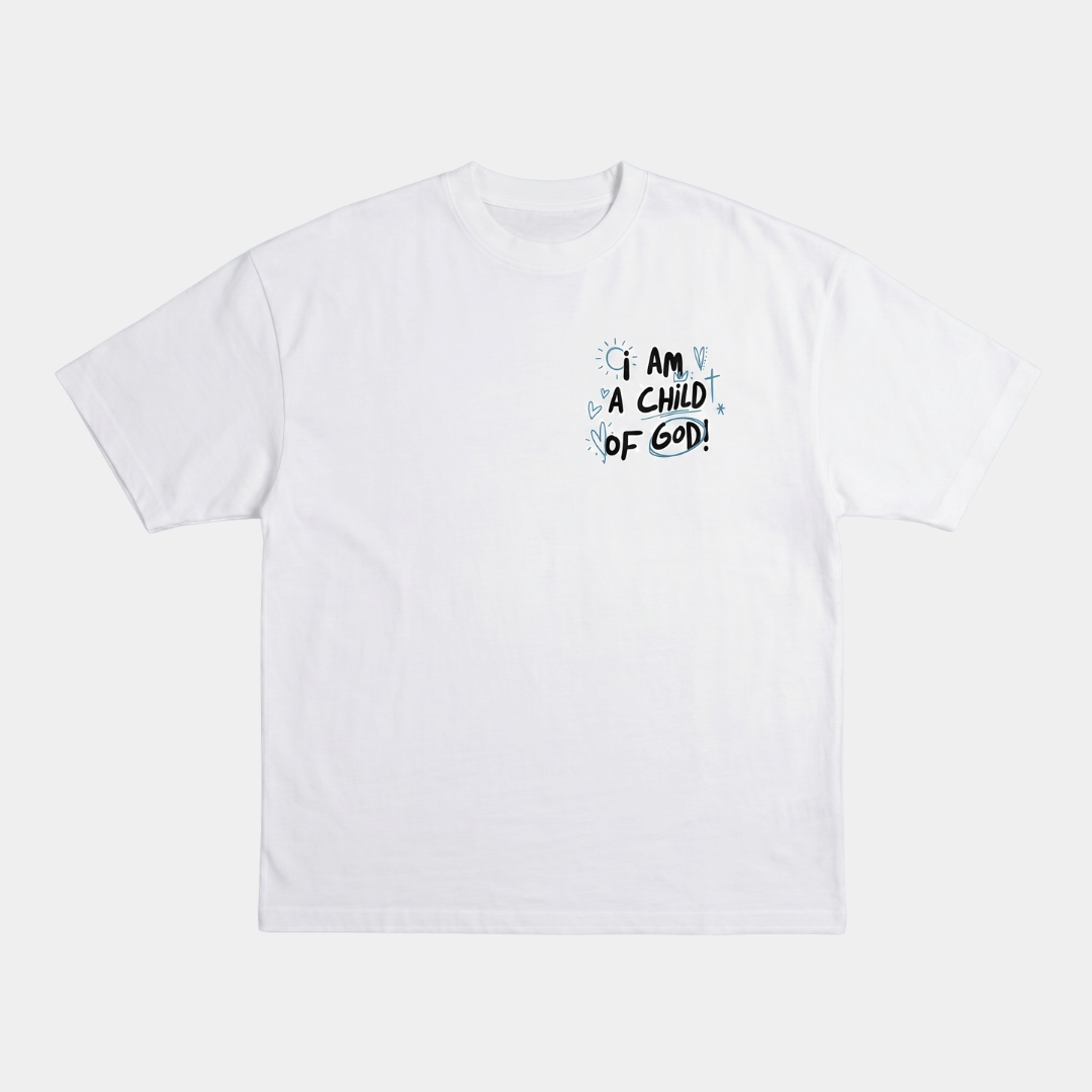 Tshirt oversized  I AM A CHiLDT OF GOD! / MUJER