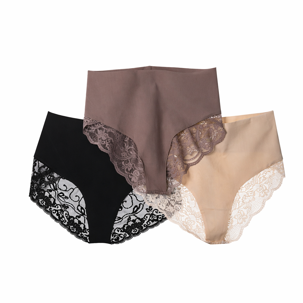 Paquete x 3 Panty clásico de control.