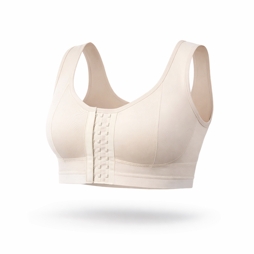 Brasier facilitador de postura con control de volumen del busto multi/functional