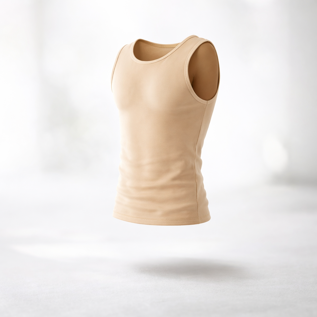 Camiseta Faja de Compresión para Hombre -Corrector de postura, Control Abdomen y Pecho - Colombiano