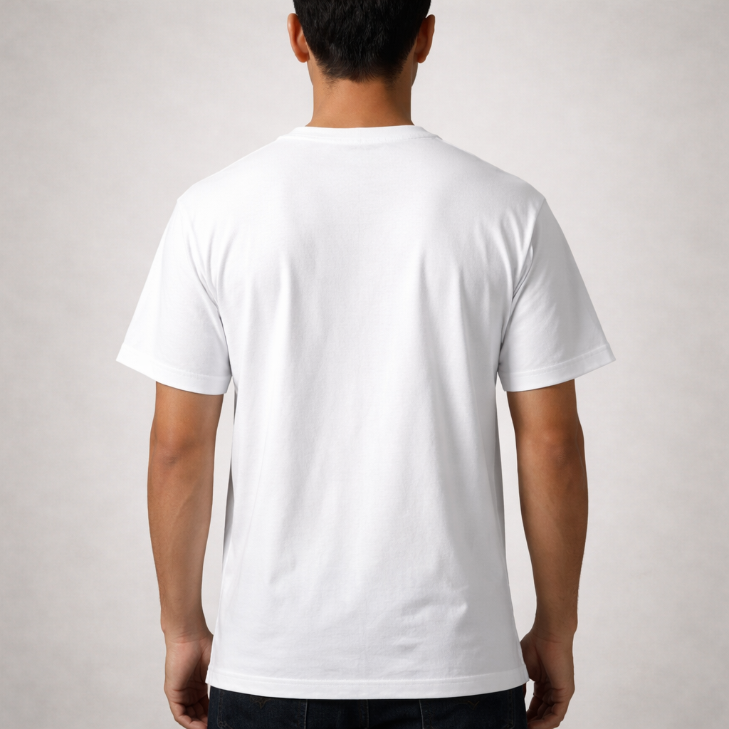 CAMISETA BLANCA GOD IS GOD AL THE TIME / HOMBRE