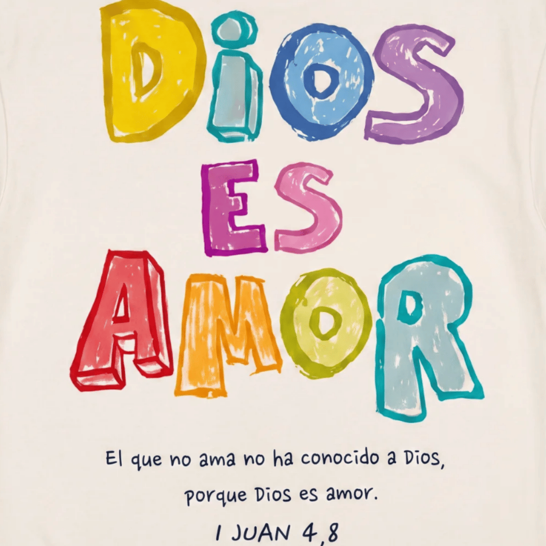 Tshirt oversized DiOS ES AMOR / MUJER