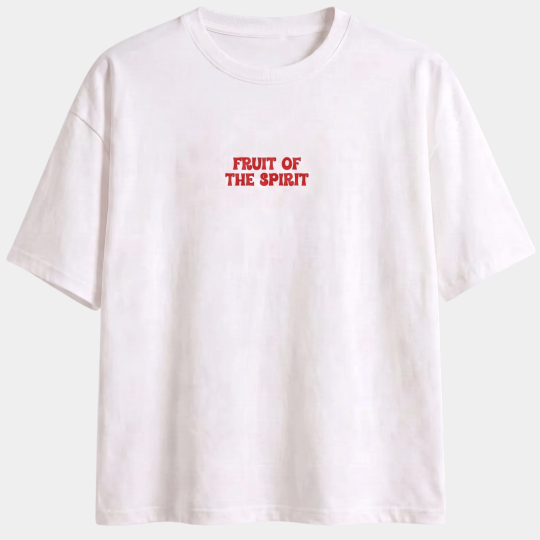 Tshirt oversized Let the Fruit of the Spirit / MUJER