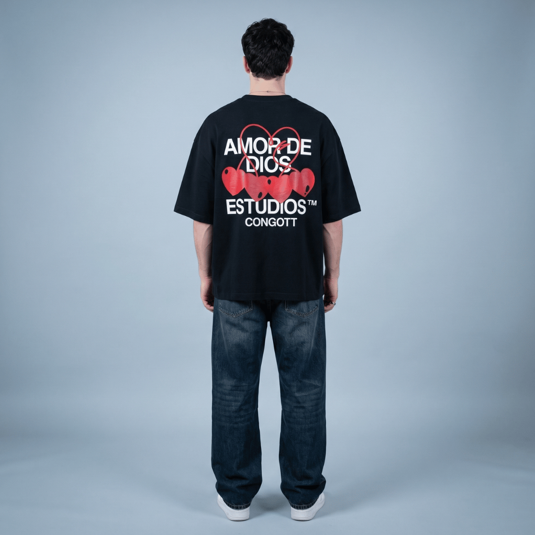Tshirt oversized-AMOR DE DIOS / HOMBRE