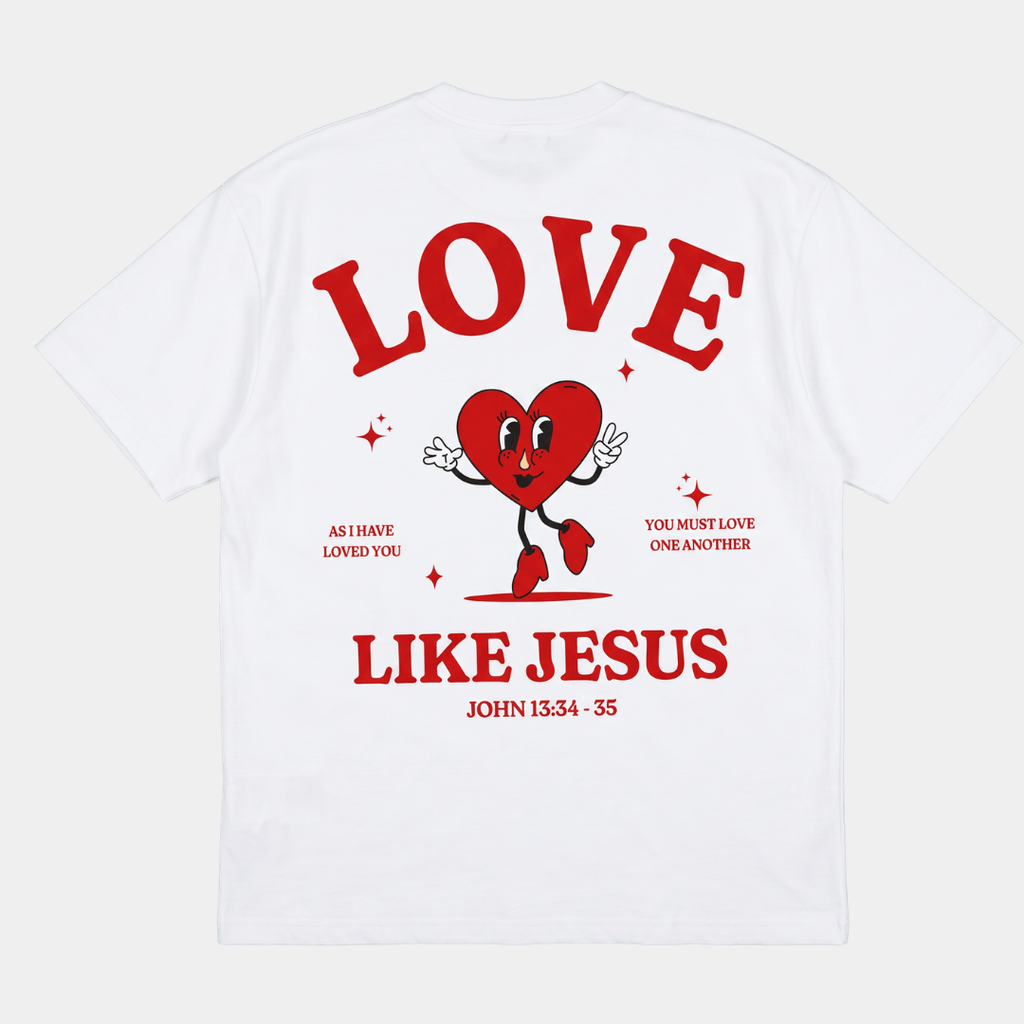 CAMISETA LOVE LIKE JESUS / MUJER