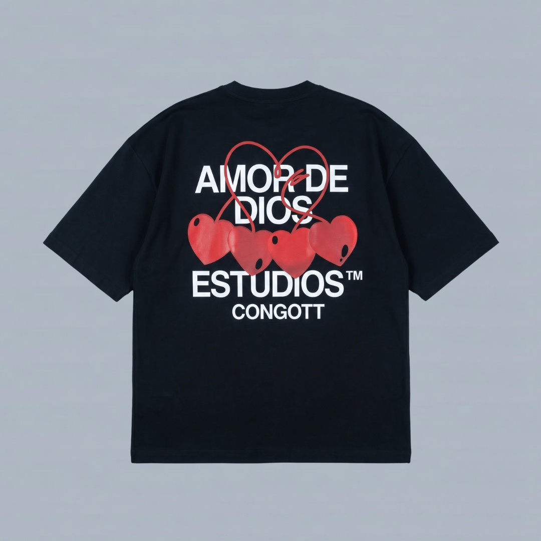 Tshirt oversized-AMOR DE DIOS / HOMBRE