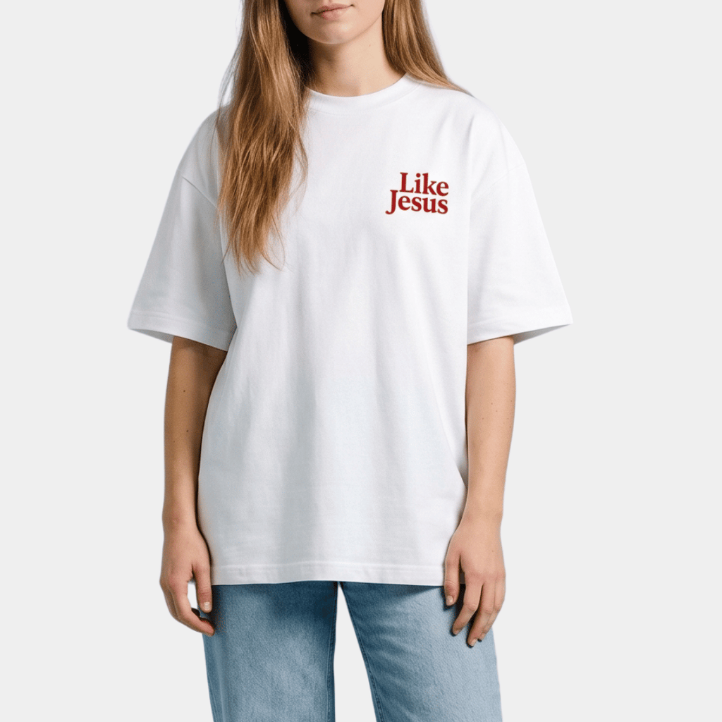 CAMISETA LOVE LIKE JESUS / MUJER