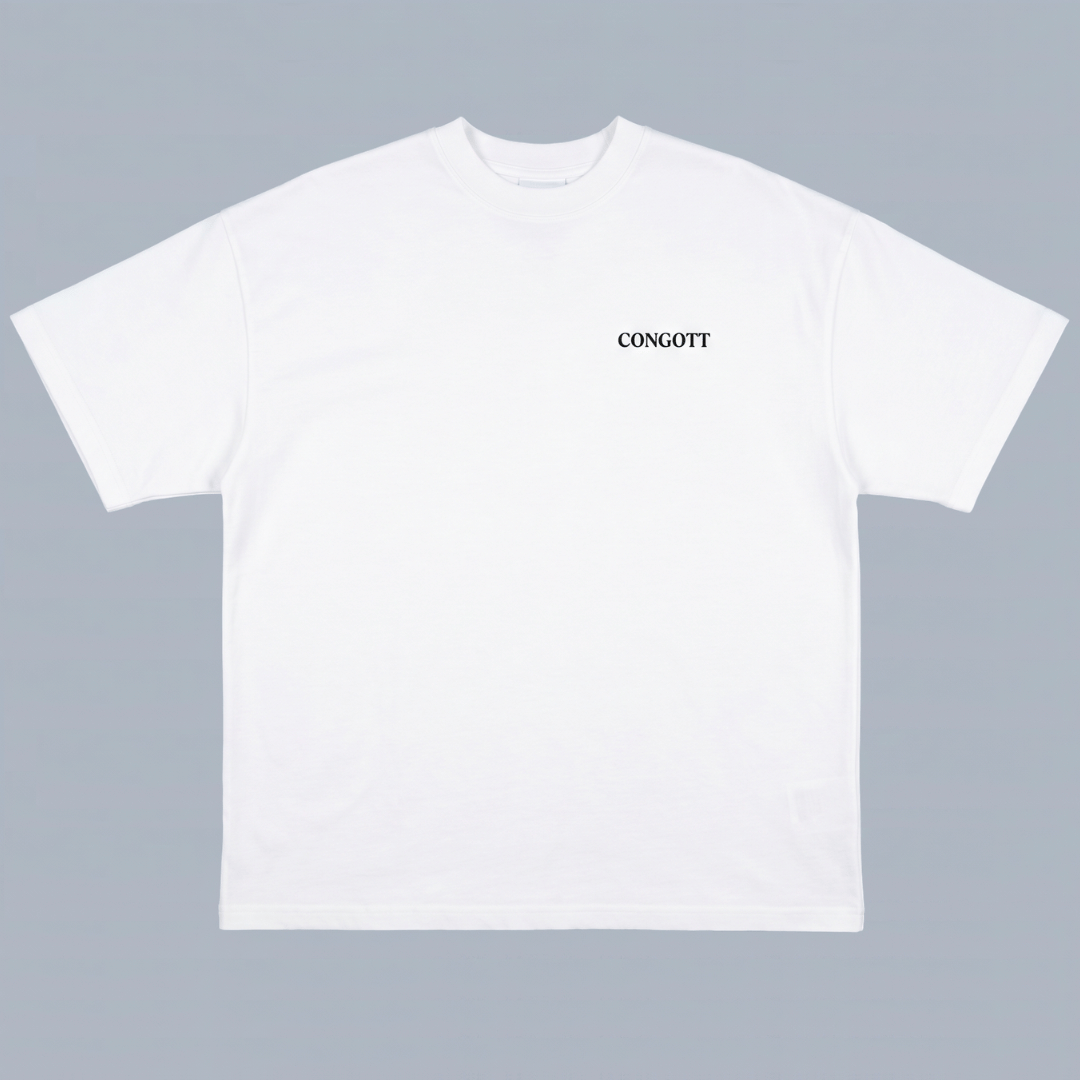 Tshirt oversized-AMOR DE DIOS BLANCA/ HOMBRE