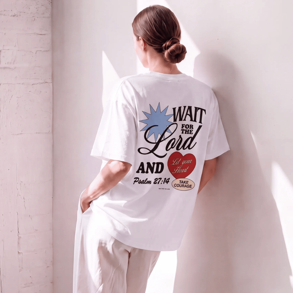 CAMISETA  Peale 27:14 / MUJER