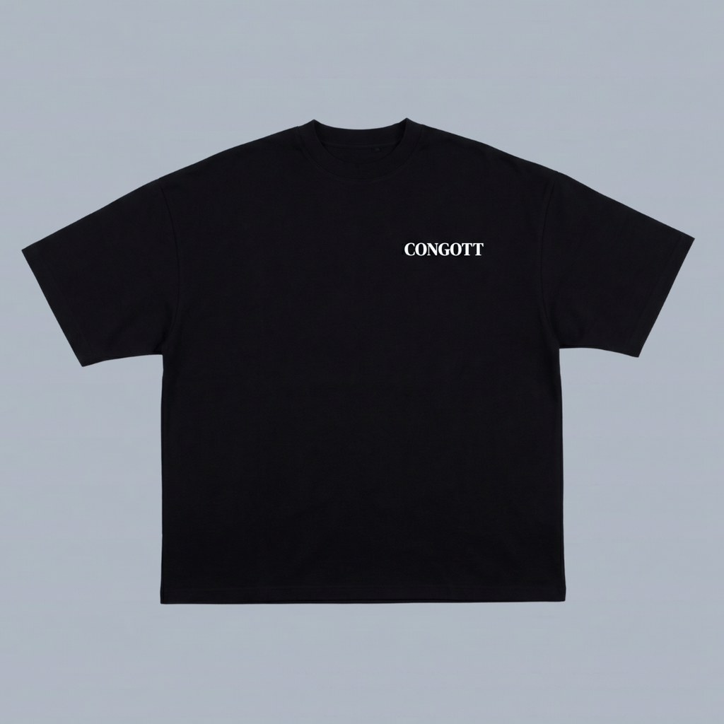 Tshirt oversized-PRAISE THE LORD/ HOMBRE