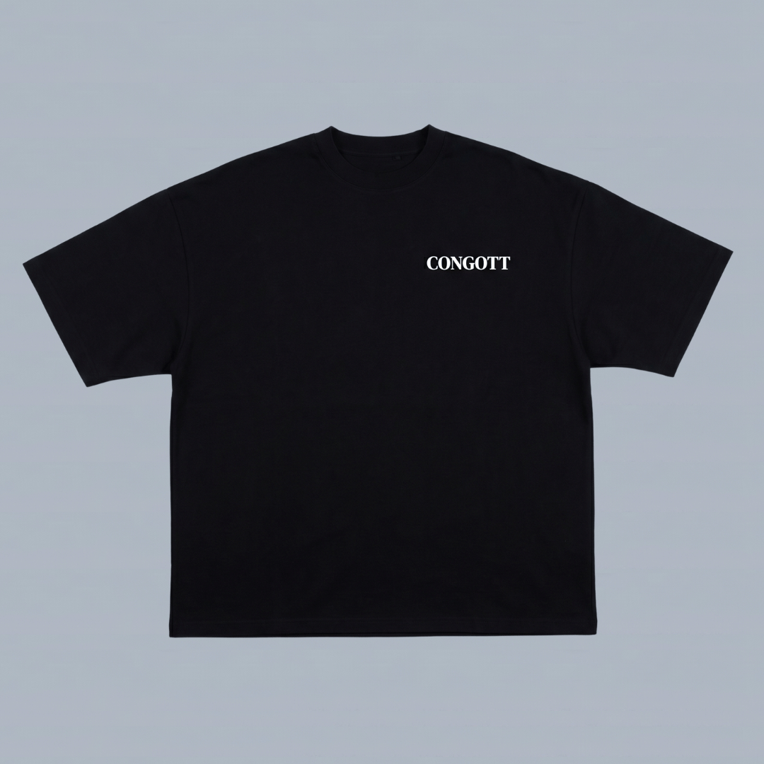 Tshirt oversized-PRAISE THE LORD/ HOMBRE