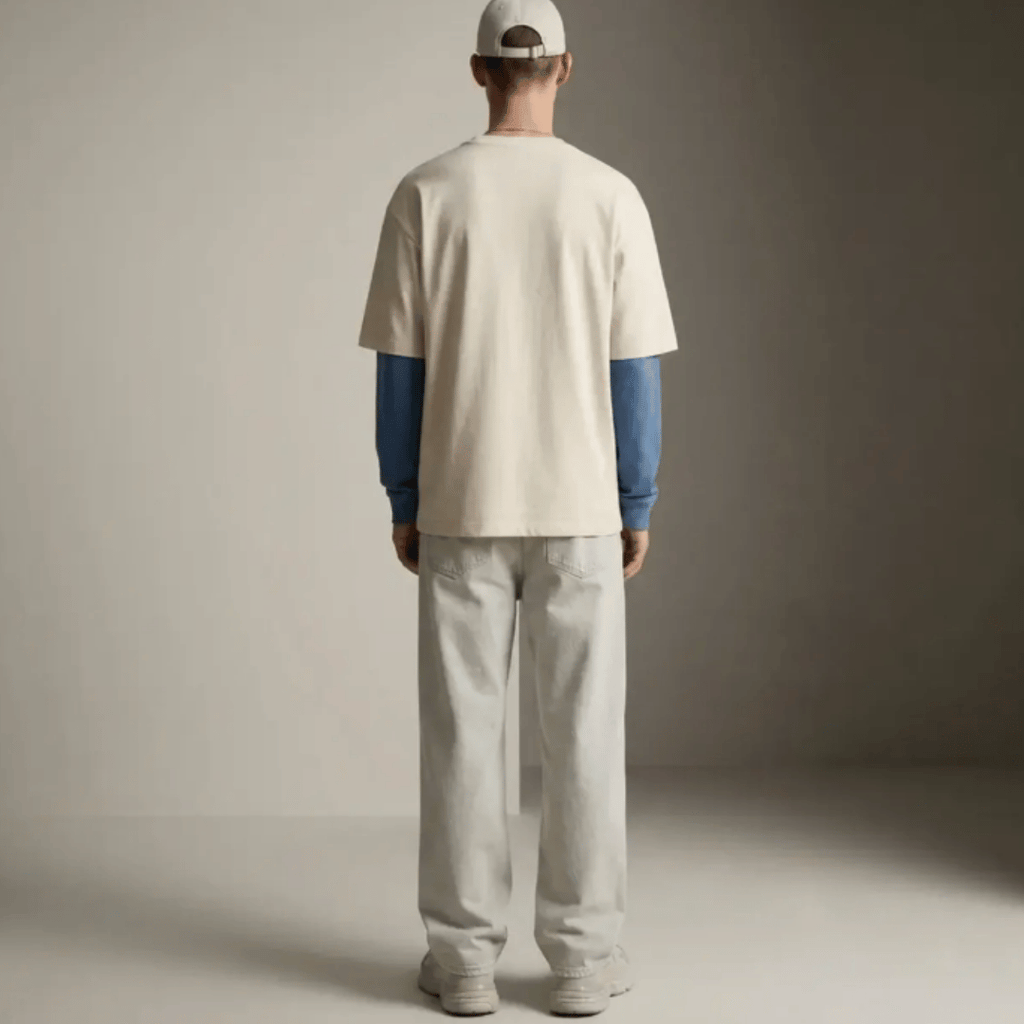 Tshirt oversized- CAMEL CRUZ JESUS / HOMBRE