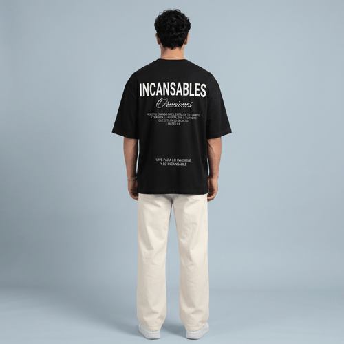 Tshirt oversized- INCANSABLES Oraciones/ HOMBRE