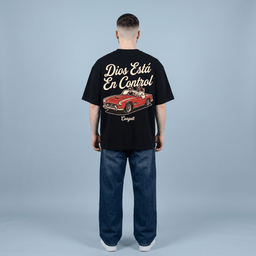 Tshirt oversized-DIOS ESTA EN CONTROL/ HOMBRE