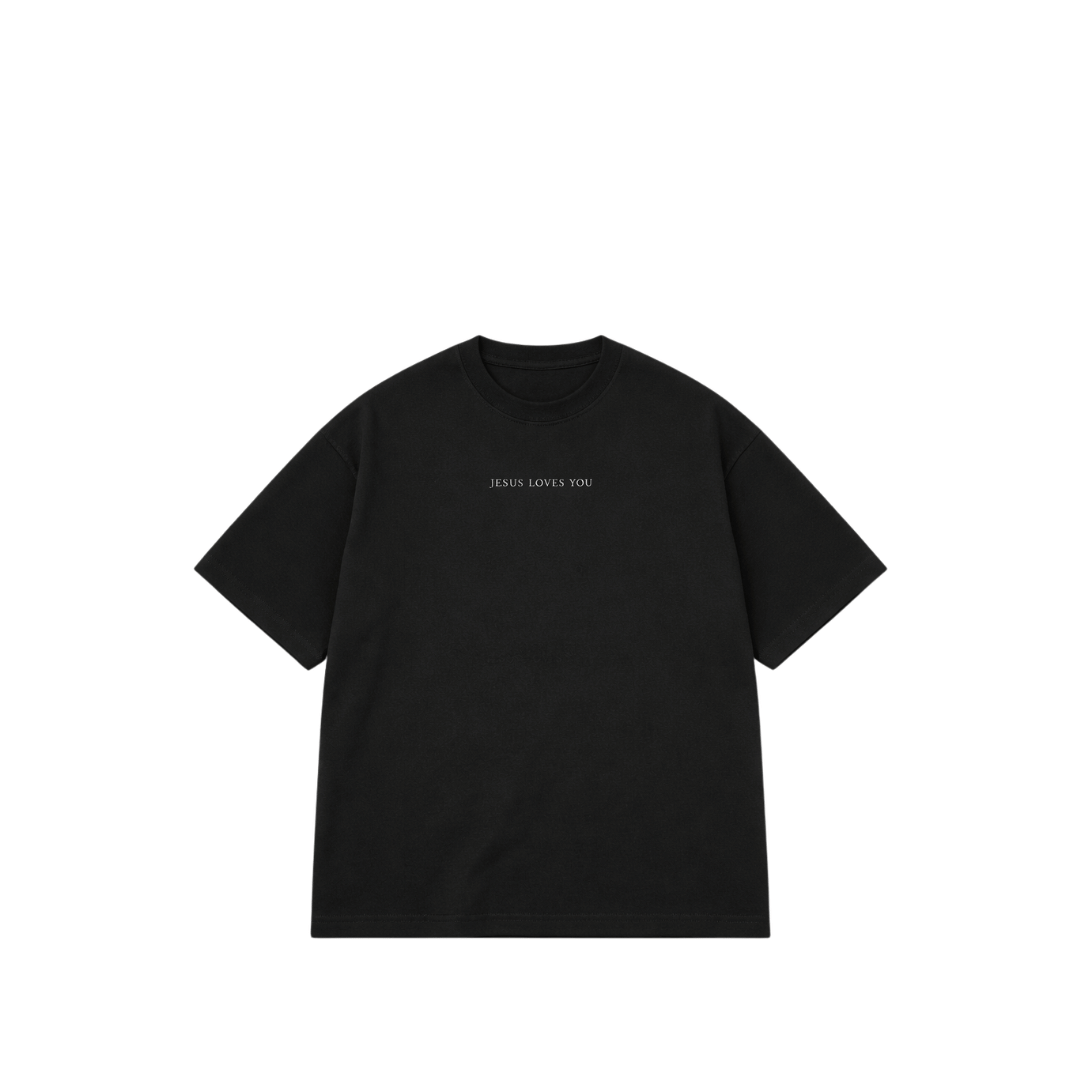 Tshirt oversized  JESUS LOVES YOU