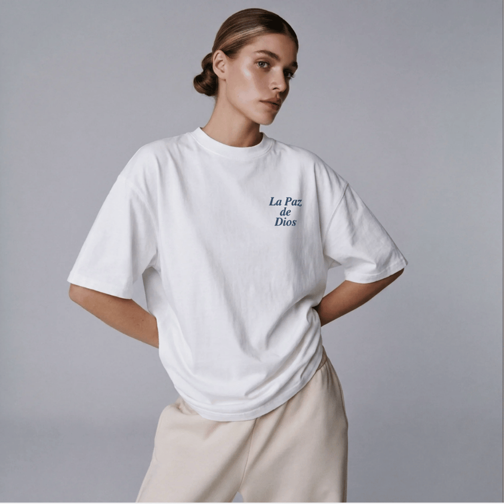 Tshirt oversized-LA PAZ DE DIOS-MUJER