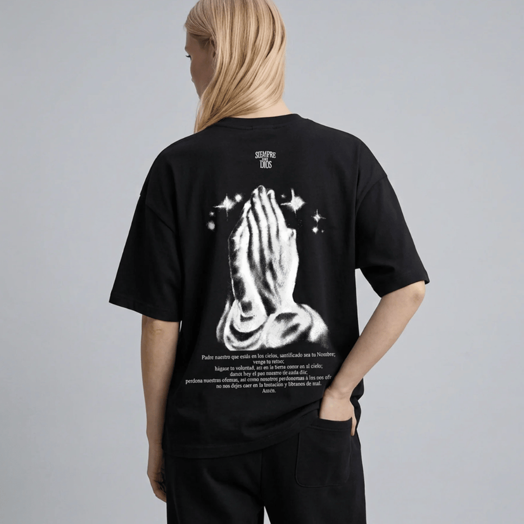 Tshirt oversized- MUJER- PADRE NUESTRO