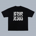 Tshirt oversized- NEGRA JESUS THE WAY