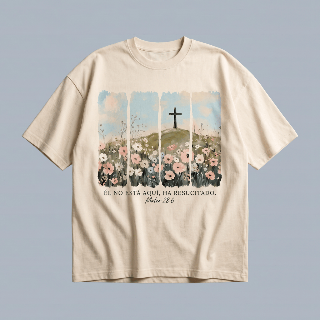 Tshirt oversized-A RESUCITADO / MUJER