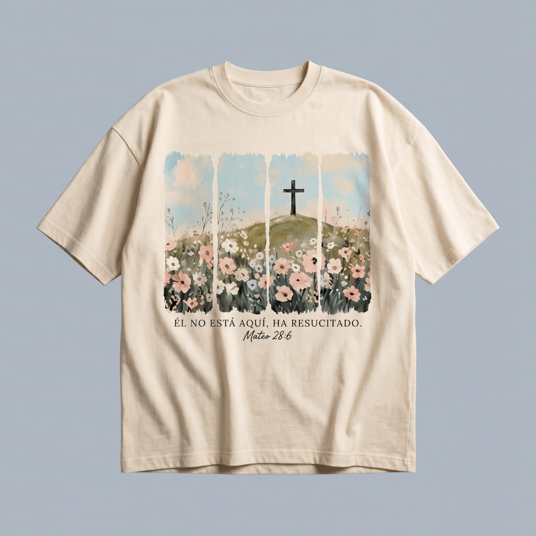 Tshirt oversized-A RESUCITADO / MUJER