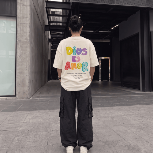 Tshirt oversized DiOS ES AMOR / MUJER