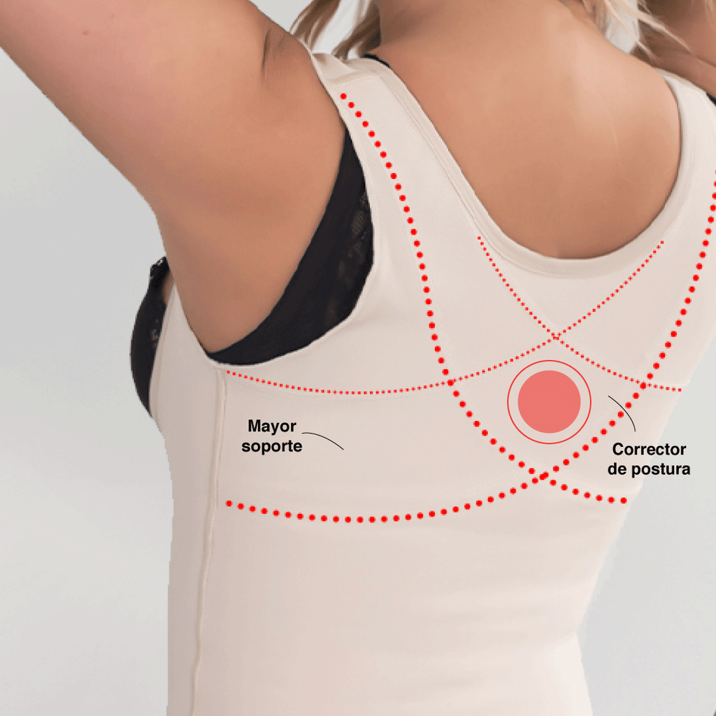 Corrector de Postura con Control de Cintura | Soporte y Moldeo Efectivo