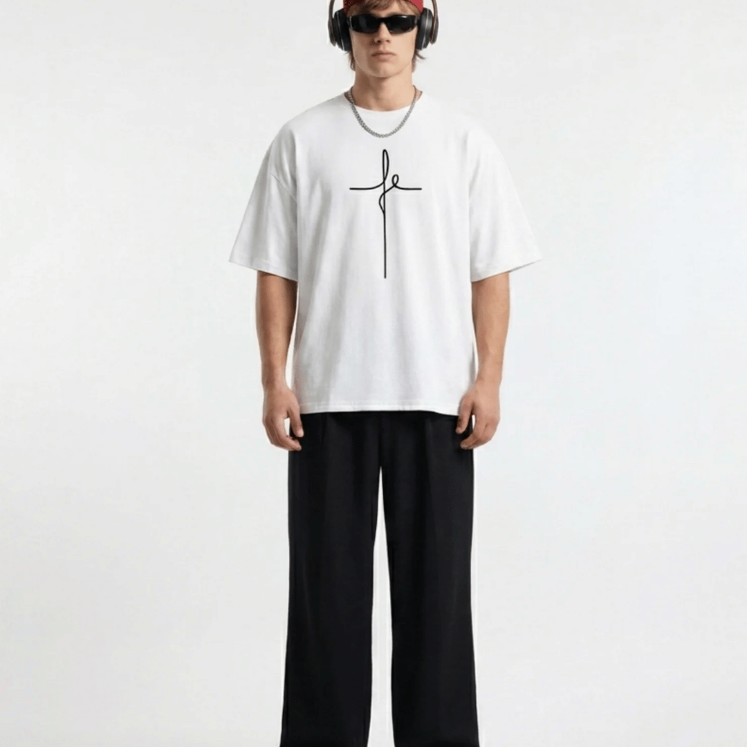 Tshirt oversized- FE 20010 / HOMBRE