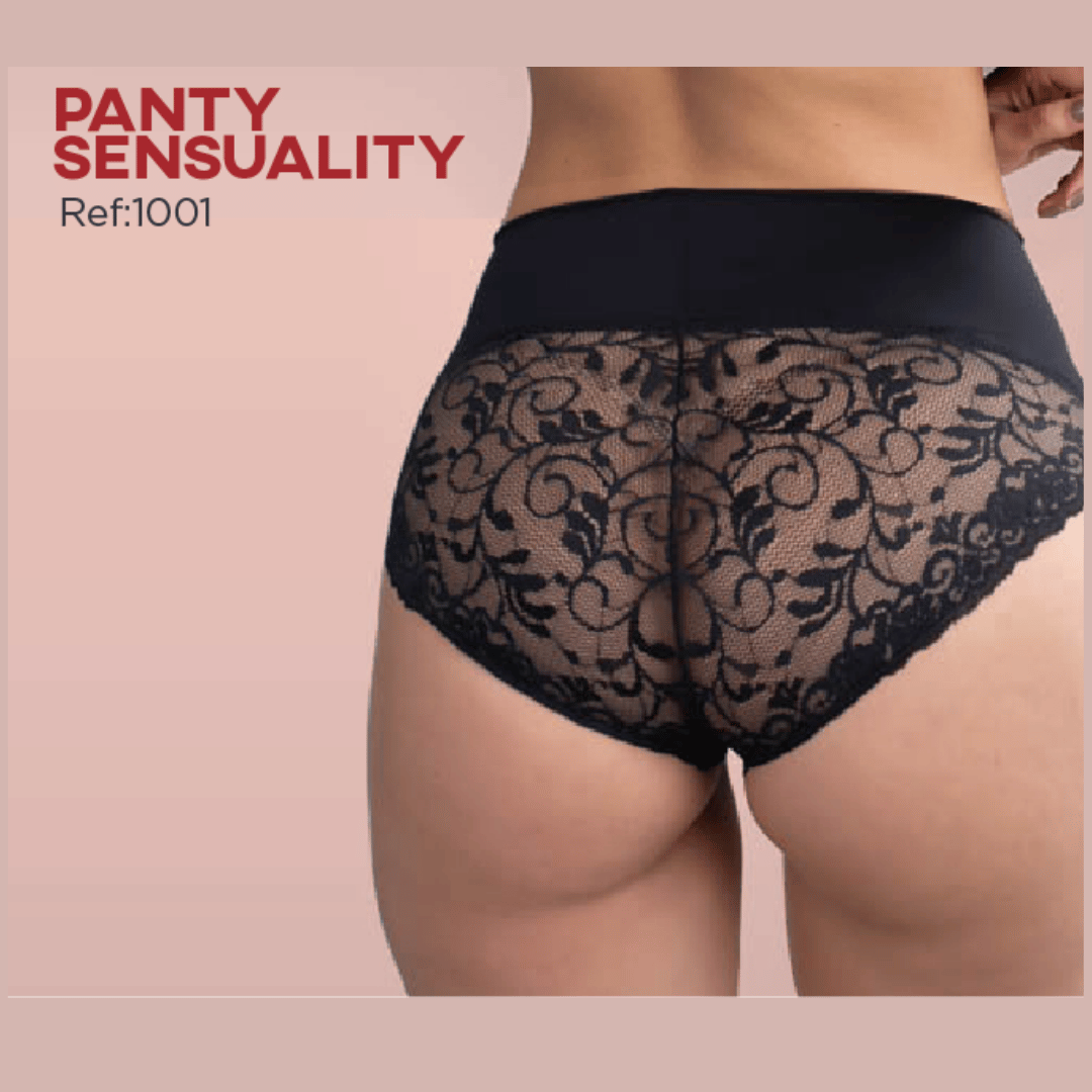 Paquete x 3 Panty clásico de control.