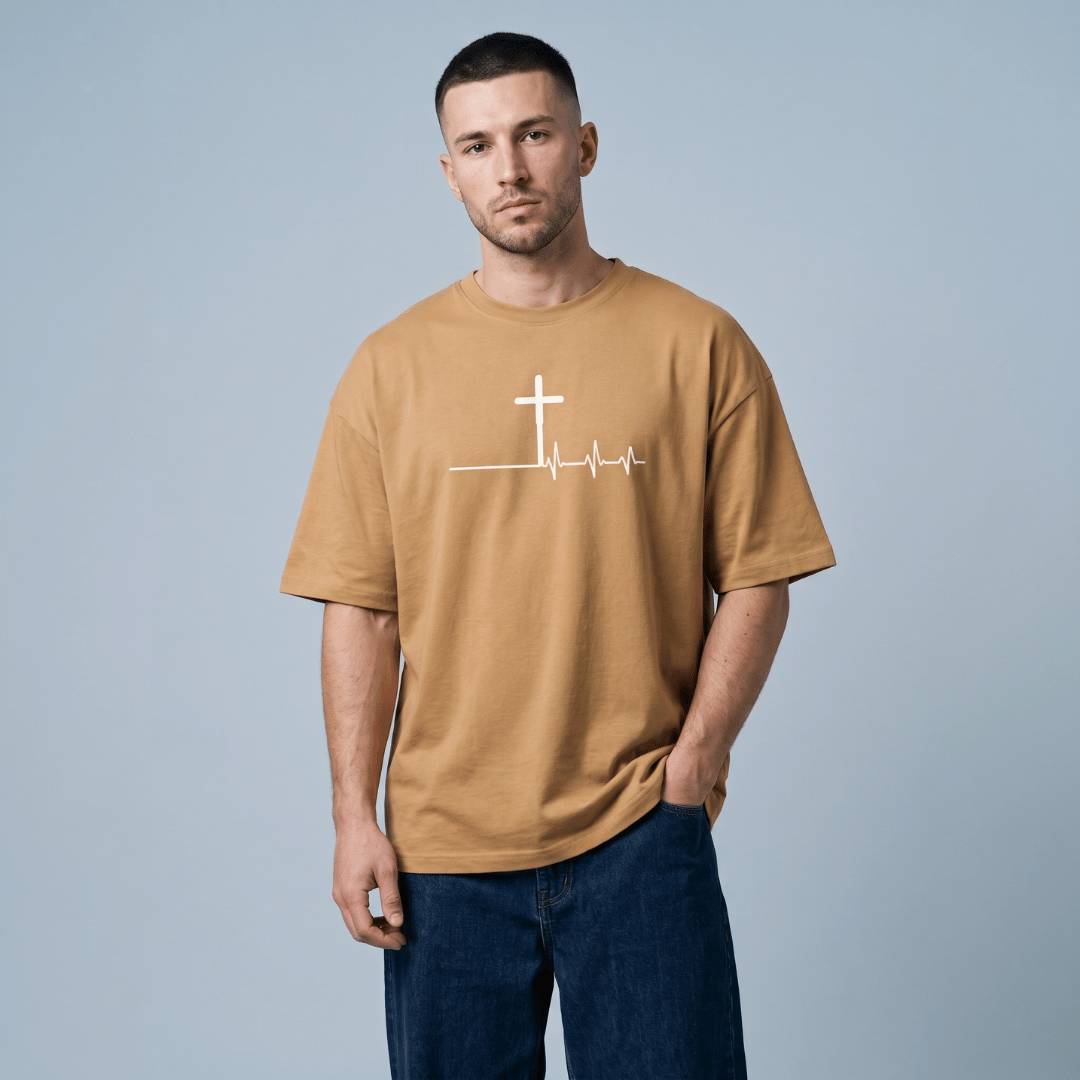 Tshirt oversized- CAMISETA CAMEL CARDIO / HOMBRE