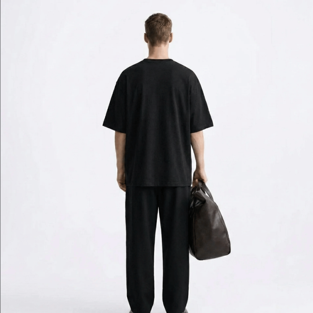 Tshirt oversized- NEGRA JESUS THE WAY