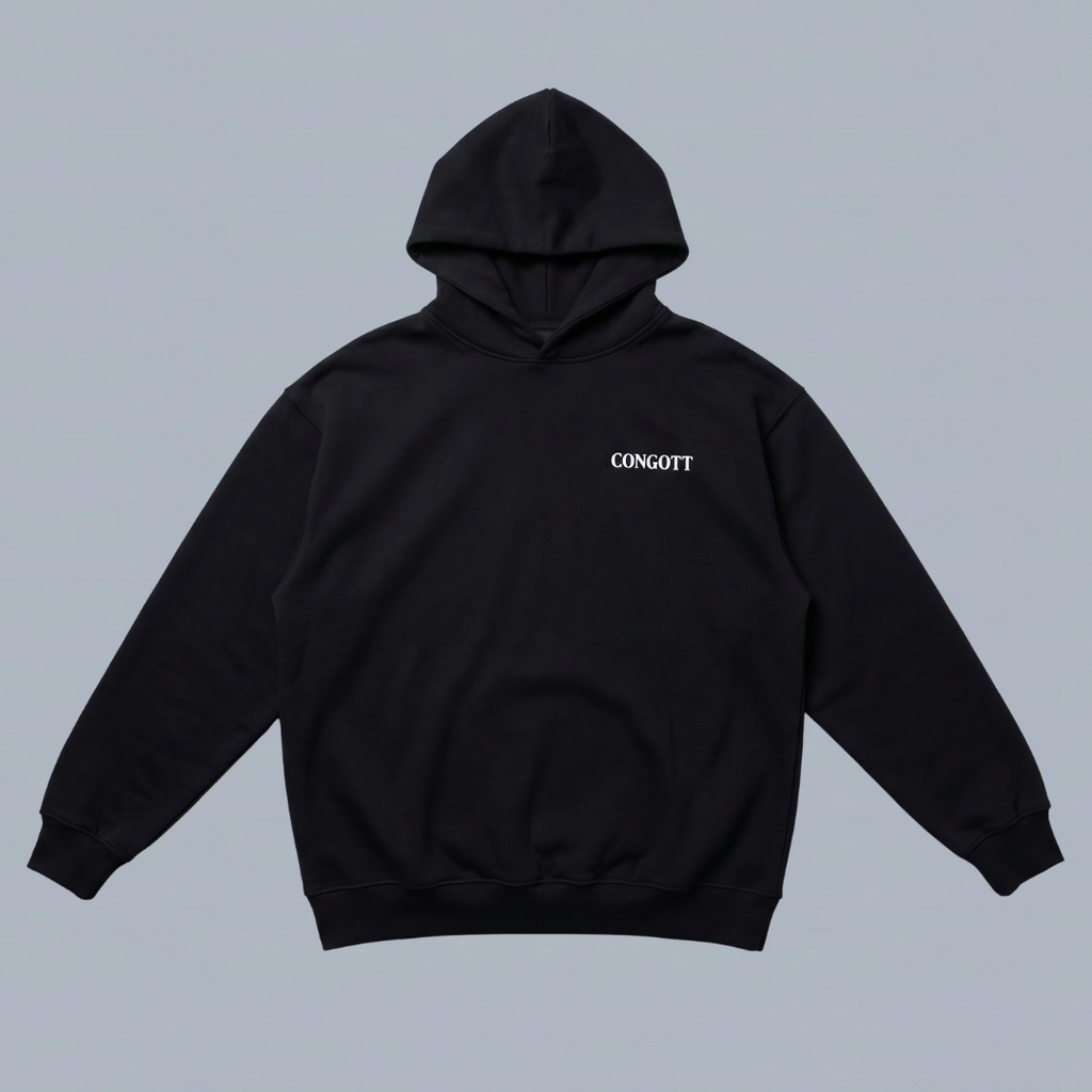 Buzo UNISEX JESUS LOVE YOU NEGRO