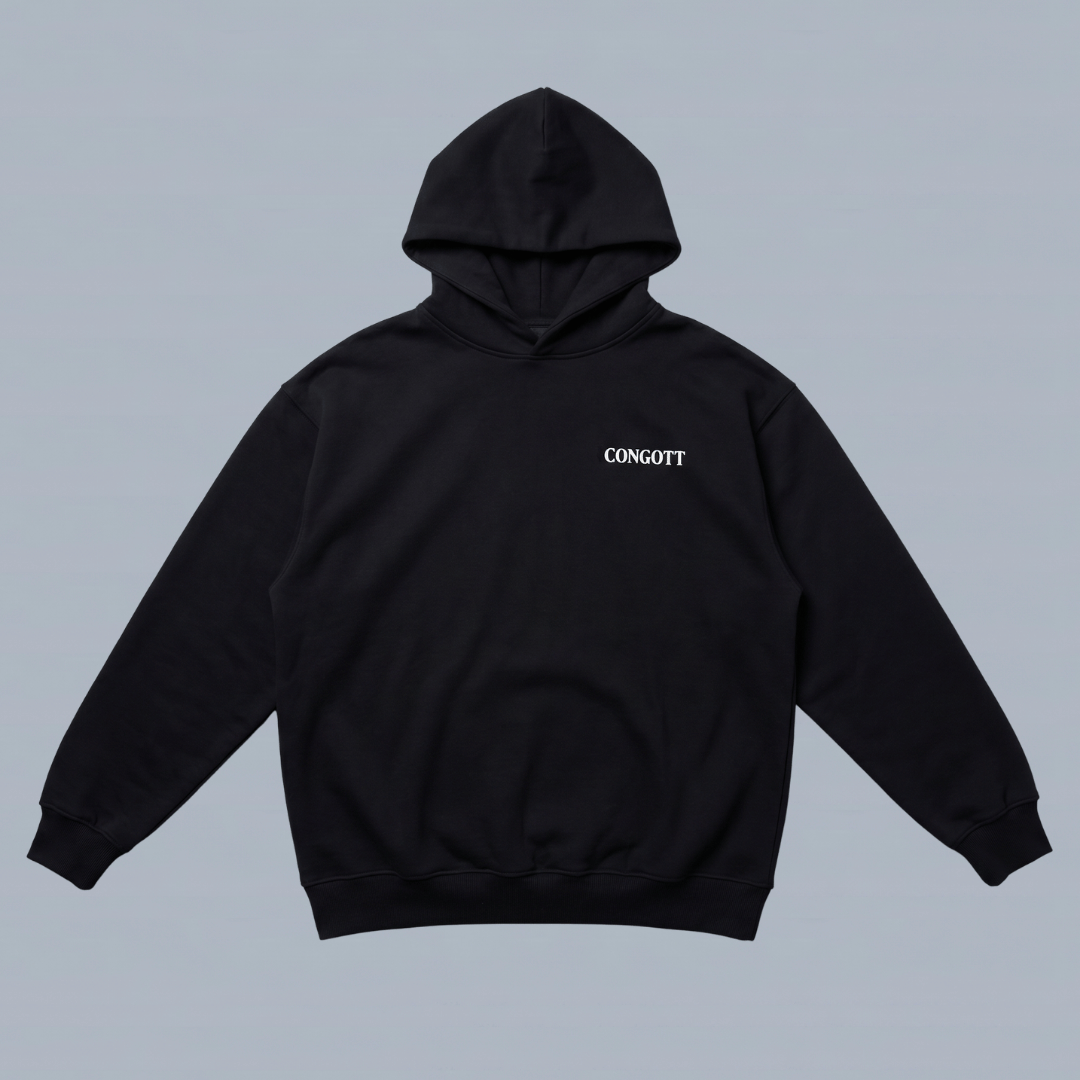 Buzo UNISEX JESUS LOVE YOU NEGRO