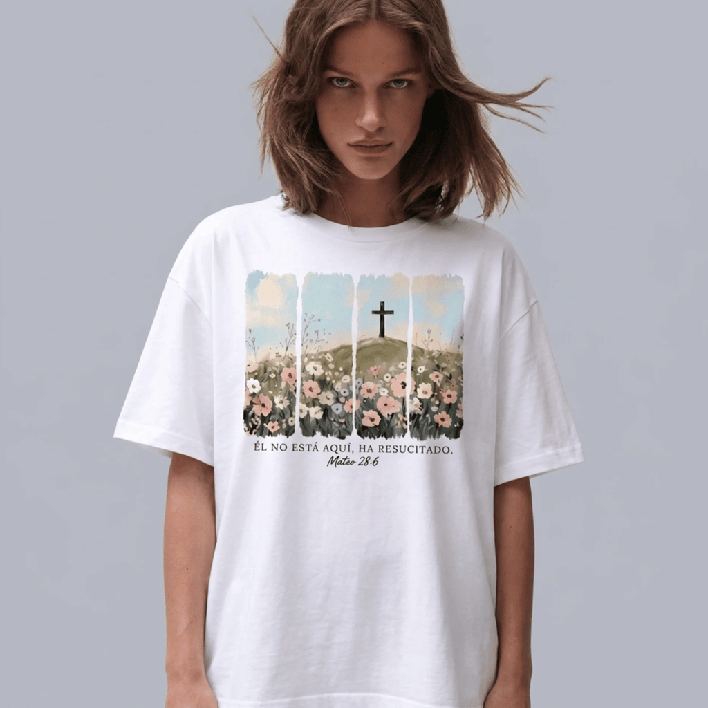 Tshirt oversized-A RESUCITADO / MUJER