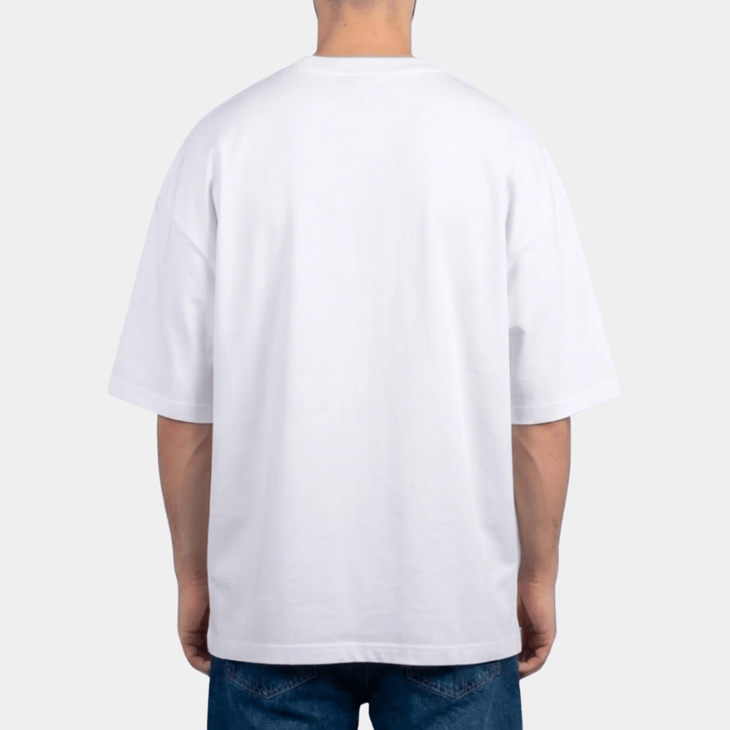 Tshirt oversized-ROJO JESUCRISTO EL CAMINO LA VERDAD Y LA VIDA