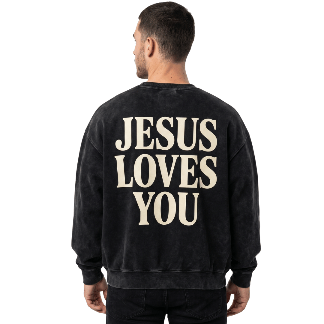 Buzo UNISEX JESUS LOVE YOU H