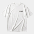 Tshirt oversized-BLANCO JESUS CORONA