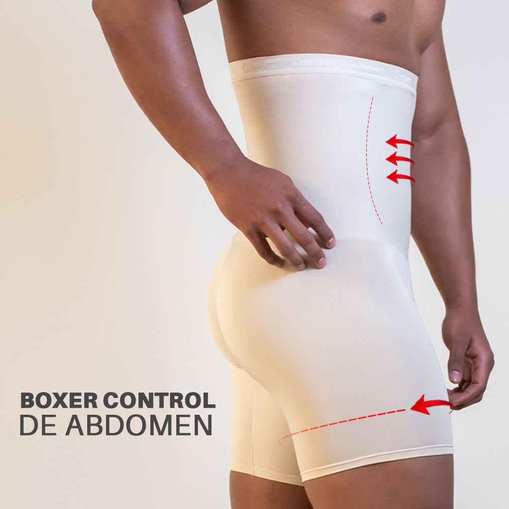 Bóxer de Control Abdominal para Hombre – Comodidad, Estilo y Moldeo Diario