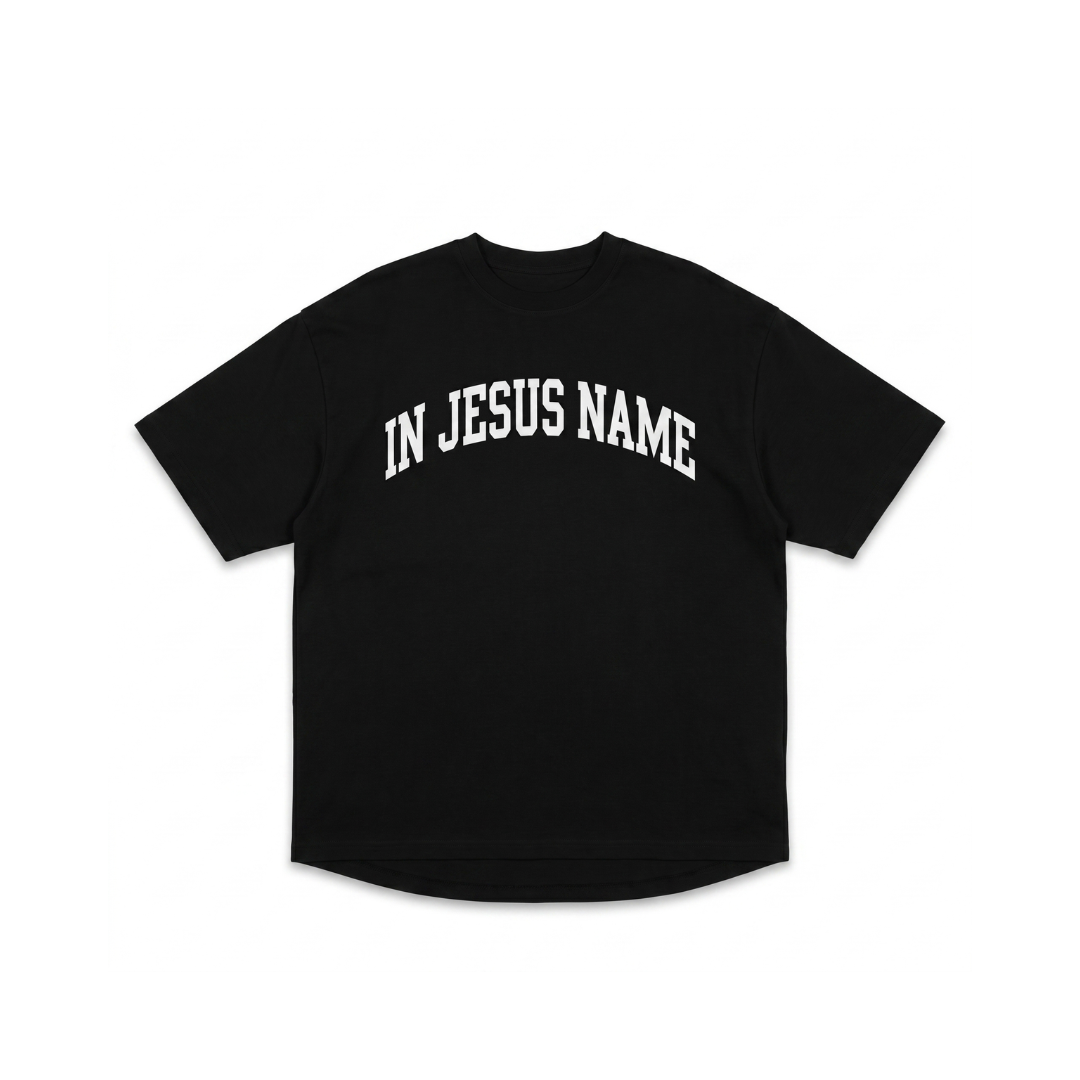 Tshirt oversized- MUJER- IN JESUS NAME