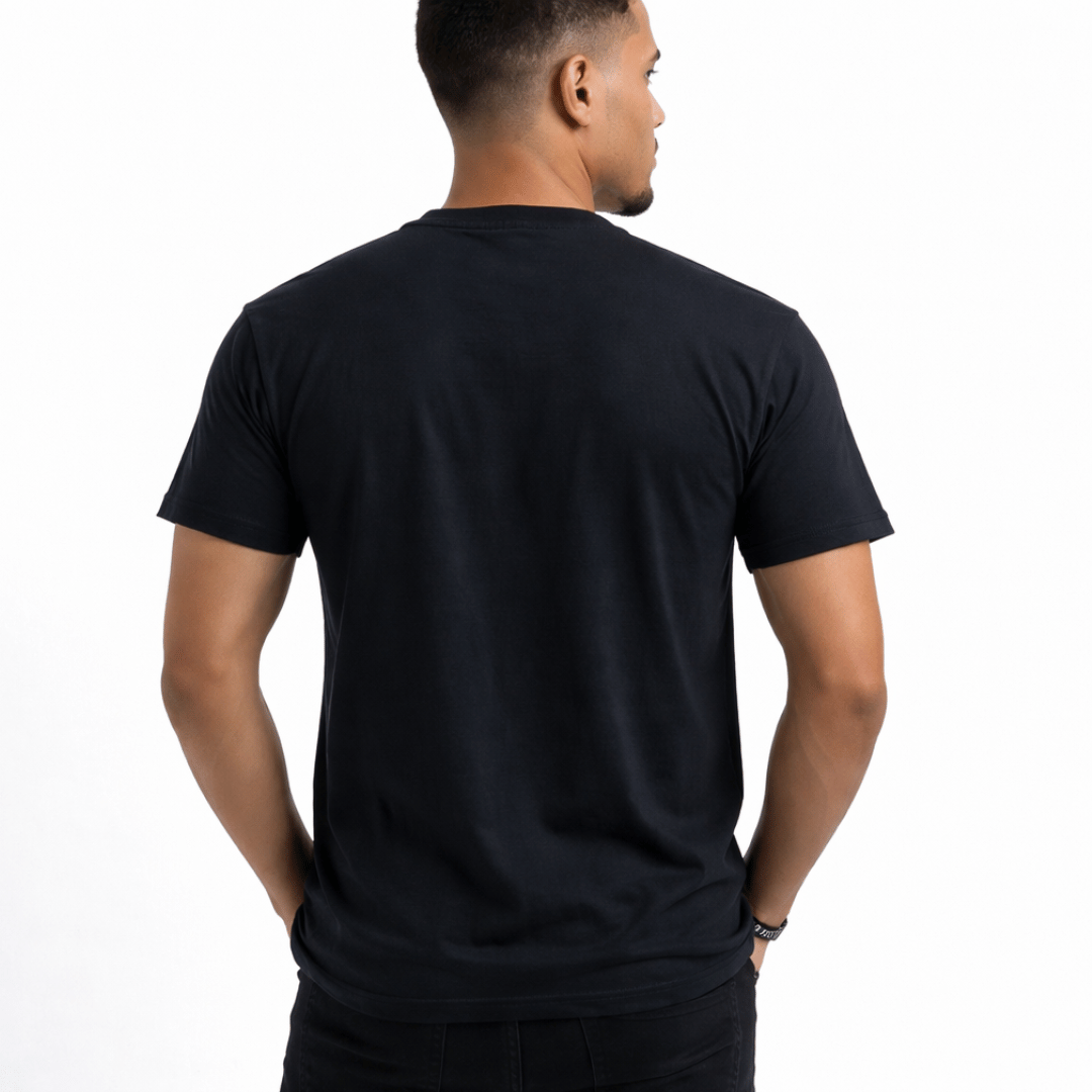 CAMISETA NEGRA JESUSCRISTO  1002 / HOMBRE