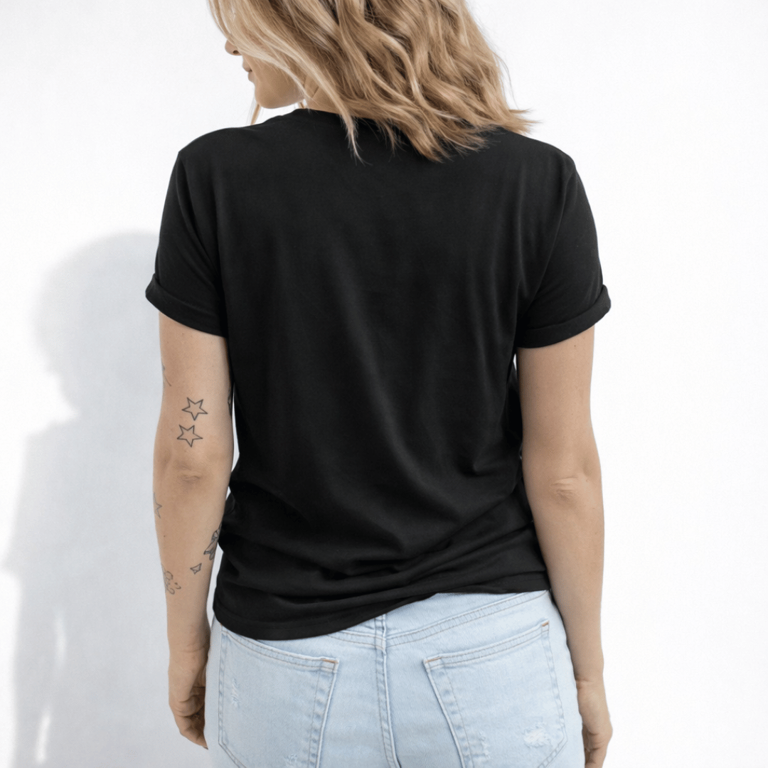 CAMISETA MUJER CORAZON CRUZ / MUJER
