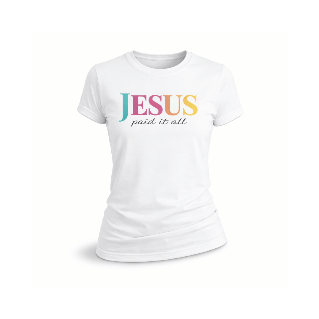 CAMISETA MUJER  JESUS BLANCA 2008 / MUJER
