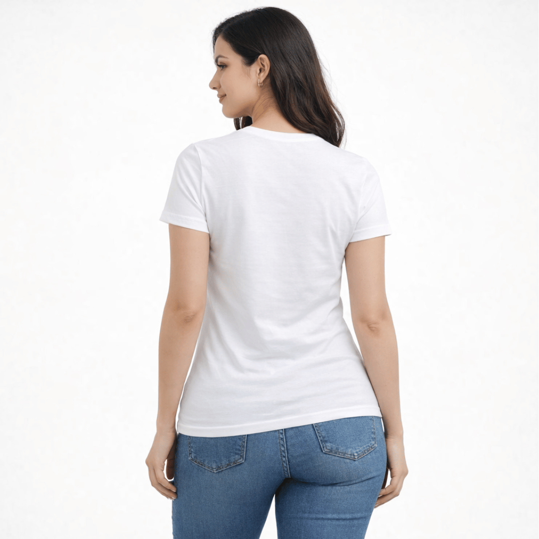 CAMISETA MUJER  JESUS BLANCA 2008 / MUJER