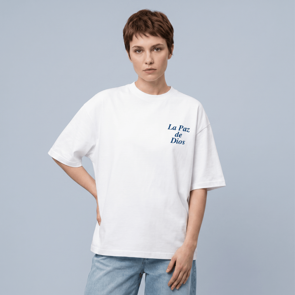 Tshirt oversized-LA PAZ DE DIOS-MUJER