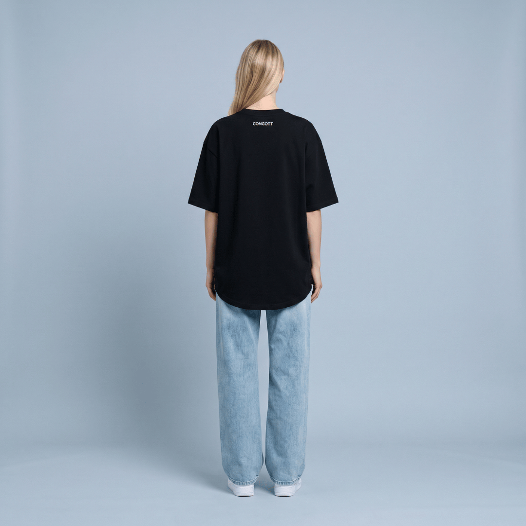 Tshirt oversized- MUJER- IN JESUS NAME